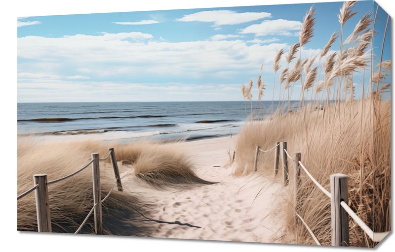 Obraz 60x40cm Nadmorski Most zdjęcie 1