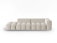 SOFA 3-OSOBOWA LORELLA 265/85/70 ECRU WELUR CHRISTIAN LACROIX