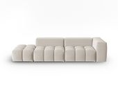 SOFA 3-OSOBOWA LORELLA 265/85/70 ECRU WELUR CHRISTIAN LACROIX