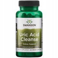 Swanson Uric Acid Cleanse 60 k WĄTROBA KURKUMA
