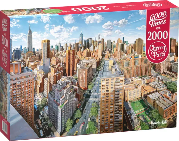 Puzzle 2000 elementów. Cherry Pazzi Vanderbilt 50057 zdjęcie 1