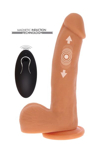 magnetic pulse trusting dildo light skin tone zdjęcie 1