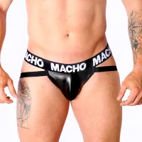 macho mx25nc jock l czarna syntetyczna skora elastyczna