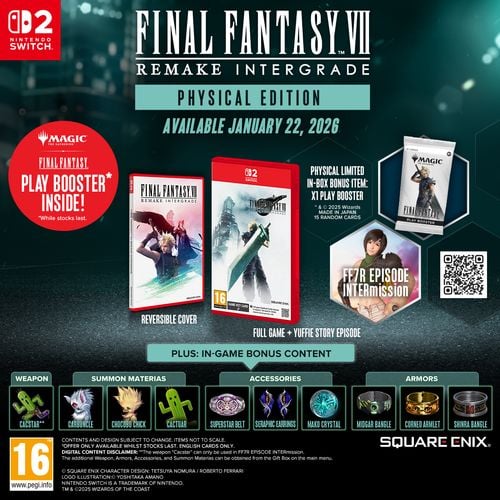 Gra Nintendo Switch 2 CENEGA Final Fantasy VII Remake Intergrade na Arena.pl