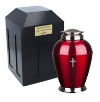 Urna i nisza - Zestaw pogrzebowy do pochówku Krzyż/Nisza/Plakietka