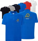 Koszulka polo MĘSKA krótki rękaw TWÓJ HAFT LOGO firmowa reklamowa 5 sztuk