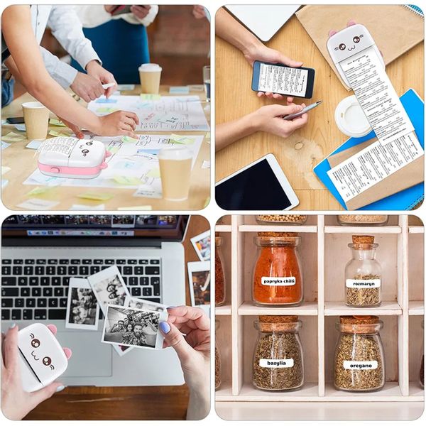 Mini drukarka termiczna przenośna Drukuś zdjęcie 14