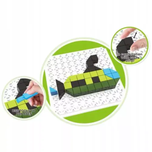 Puzzle Mozaika Motyw Pojazdy Wojskowe Klocki Szablony Układów Militarnych na Arena.pl