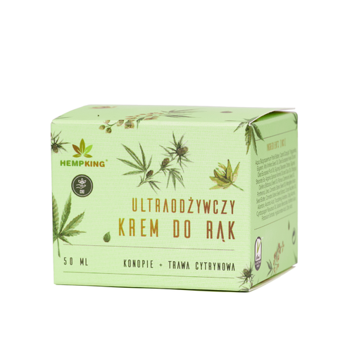 Krem do rąk Trawa Cytrynowa - 50ml - HEMPKING na Arena.pl