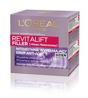 KREM L'Oreal PARIS REVITALIFT FILLER +KWAS HIALURONOWY NA DZIEŃ 50ML