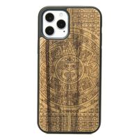 drewniane etui na iphone 12 / 12 pro kalendarz aztecki limba