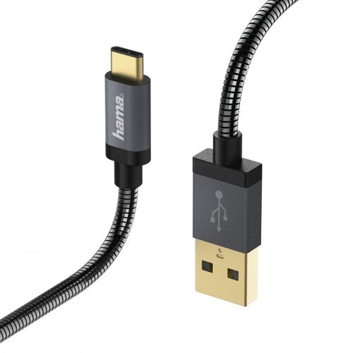 KABEL ŁADUJĄCY/DATA METAL USB TYPE-C 1,5M na Arena.pl