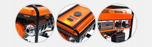 Agregat prądotwórczy przenośny benzynowy generator prądu 7km AVR 3000W na Arena.pl