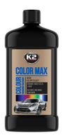 K2 COLOR MAX Koloryzujący wosk nabłyszczający, 500 ml, czarny