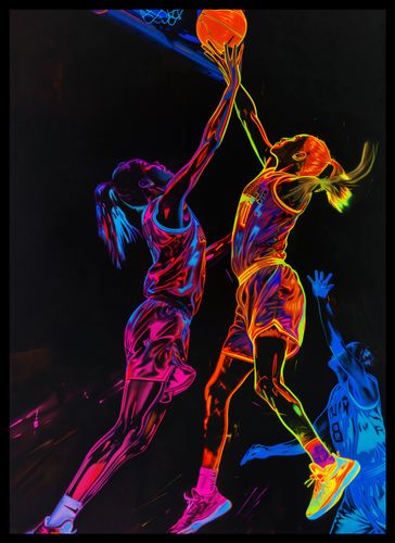 Plakat 39,5x55cm Mecz W Kosza na Arena.pl