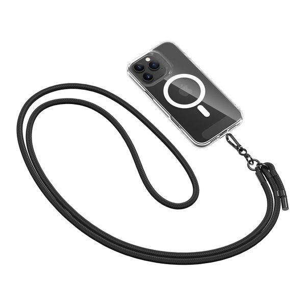 TECH-PROTECT C1S ROPE CROSSBODY STRAP BLACK/BLACK zdjęcie 2