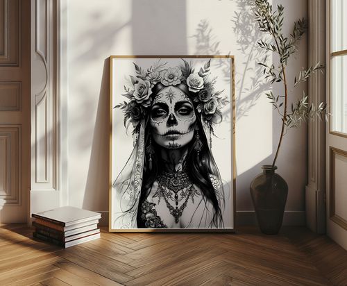 Plakat zombie portret 61x91 cm na Arena.pl
