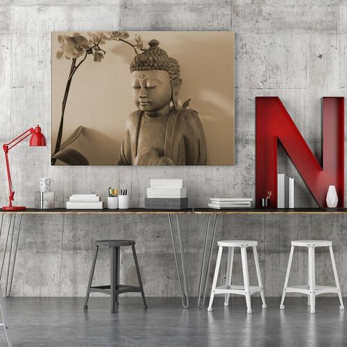 Deco Panel, Budda z orchideą 90x60 na Arena.pl