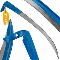 2 x KOSA RĘCZNA KOSISKO 70 CM OSTRZONA TRAWY METALOWA