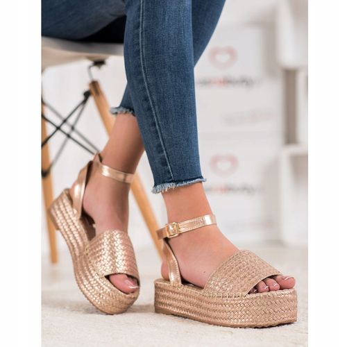 Sandały Espadryle Na Platformie r.40 na Arena.pl