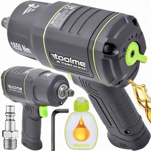 KLUCZ UDAROWY pneumatyczny KOMPOZYTOWY Z Udarem do KÓŁ 1850Nm Toolme TM080 na Arena.pl