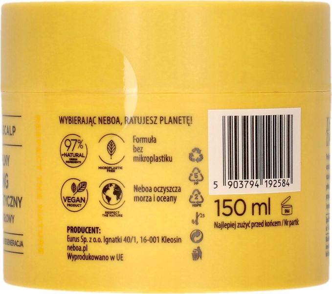 NEBOA STRONG SCALP PEELING DO SKÓRY GŁOWY 150 ML zdjęcie 2