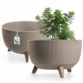 KADAX Doniczka Donica Wkład Misa Na Nóżkach 40cm