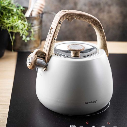 czajnik stalowy z gwizdkiem 2,5l klausberg kb-7775 na Arena.pl