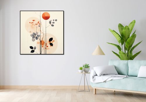 Plakat 100x100cm Jesienna Melodia na Arena.pl