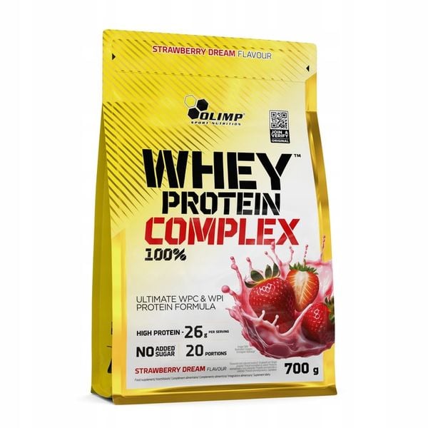 OLIMP WHEY PROTEIN COMPLEX 100% 700G ODŻYWKA BIAŁKOWA BIAŁKO zdjęcie 2