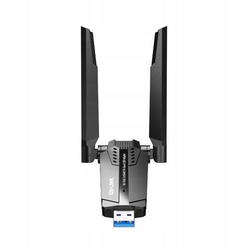 Adapter Karta Sieciowa WiFi na USB z Antenami Tri-Band 2.4GHz 5GHz 6GHz na Arena.pl