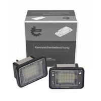 Oświetlenie LED tablicy rejestracyjnej MERCEDES KLASA GLK 2010 2011 2012