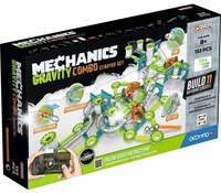 GEOMAG Klocki magnetyczne 11 torów KREATYWNA ZABAWA 153el. KONSTRUKCJE
