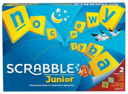 GRA SCRABBLE JUNIOR PL NOWA WERSJA ORYGINALNA 9735 na Arena.pl