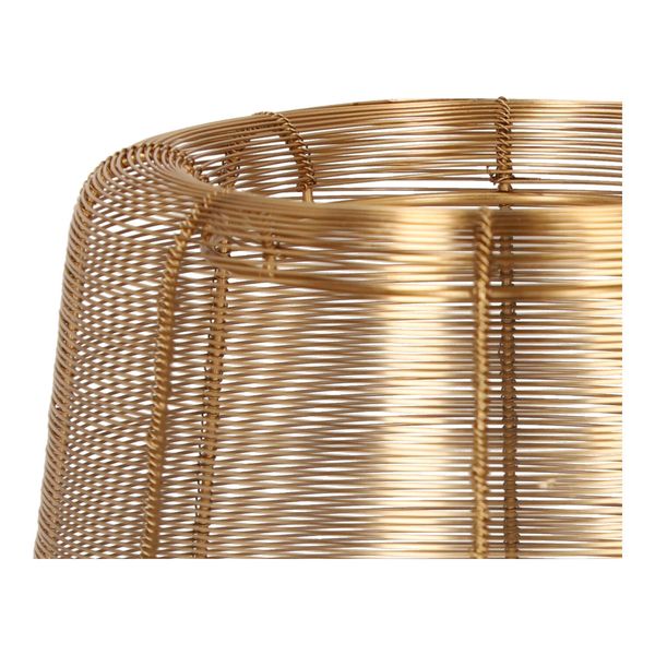 Latarnia Boucle złota 35 cm zdjęcie 5