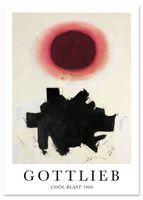 Plakat abstrakcja Adolph Gottlieb 70x100 cm