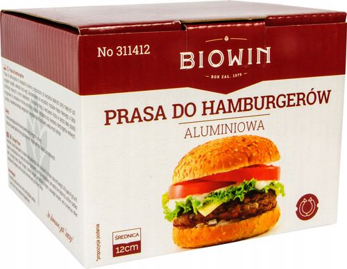 PRASA DO HAMBURGERÓW FORMA 12CM na Arena.pl