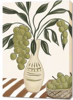 Obraz 70x100cm Winogron Minimalistyczny , Wnętrza Styl Skandynawski, Boho