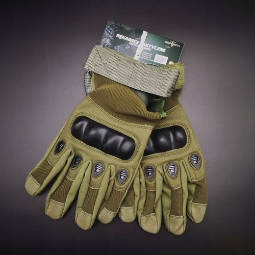 RĘKAWICE TAKTYCZNE WOJSKOWE Mocne Rękawiczki WZMOCNIONE SURVIVAL GERTECH XL na Arena.pl