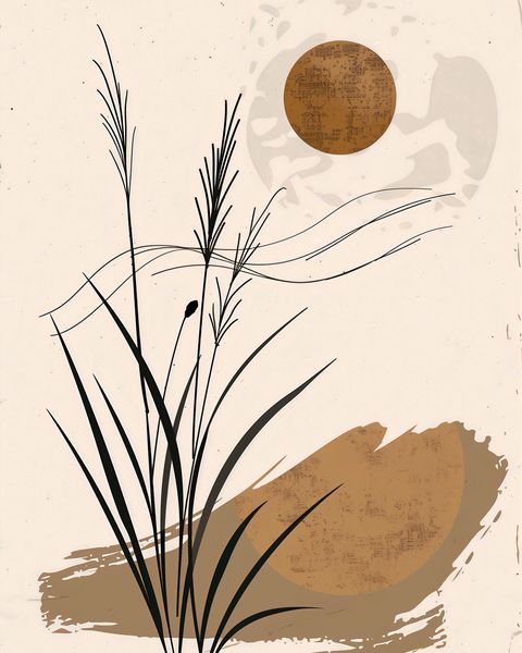 Plakat 40x50cm Zachód Pustyni zdjęcie 1