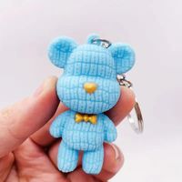 Brelok do kluczy Misiu niebieski