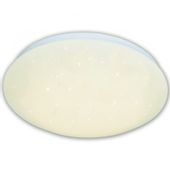 Biała lampa sufitowa Como 1279223 LED 11,5W 3000K z efektem kryształu
