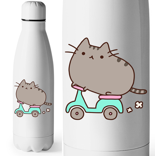 Termos - Butelka Termiczna - Pusheen - Kotek na Arena.pl