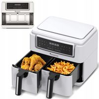 Frytownica beztłuszczowa TurboTronic air fryer dwie komory 2x 3.8L 1750w