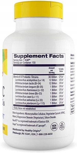 Probiotyk Healthy Origins 30 billion CFU's 150 kap zdjęcie 6