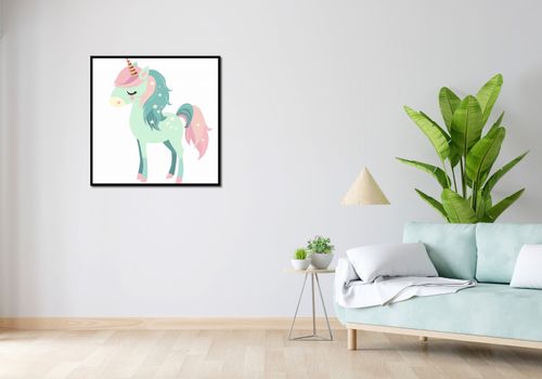 Plakat 80x80cm Jednorożec Marzeń na Arena.pl