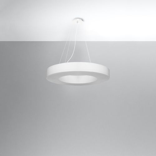 Żyrandol SATURNO SLIM 70 biały na Arena.pl