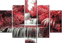 105CM 150CM OBRAZ 5 ELEM WODOSPAD DRUK