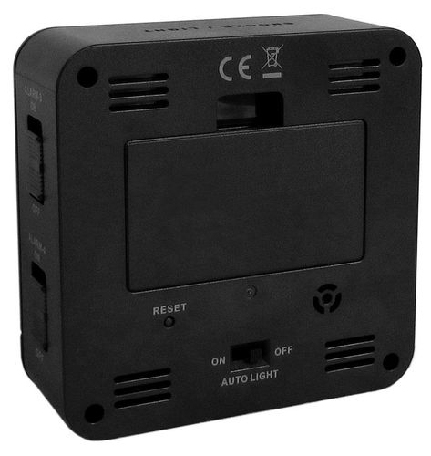 Budzik LAVVU LAR0011 Termometr Sensor Light 4 alarmy DCF77 na Arena.pl