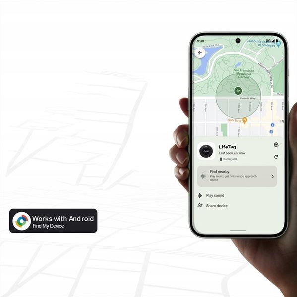 LifeMate LOKALIZATOR GPS TRACKER DO ROWERU AUTA KLUCZY GOOGLE ANDROID zdjęcie 2